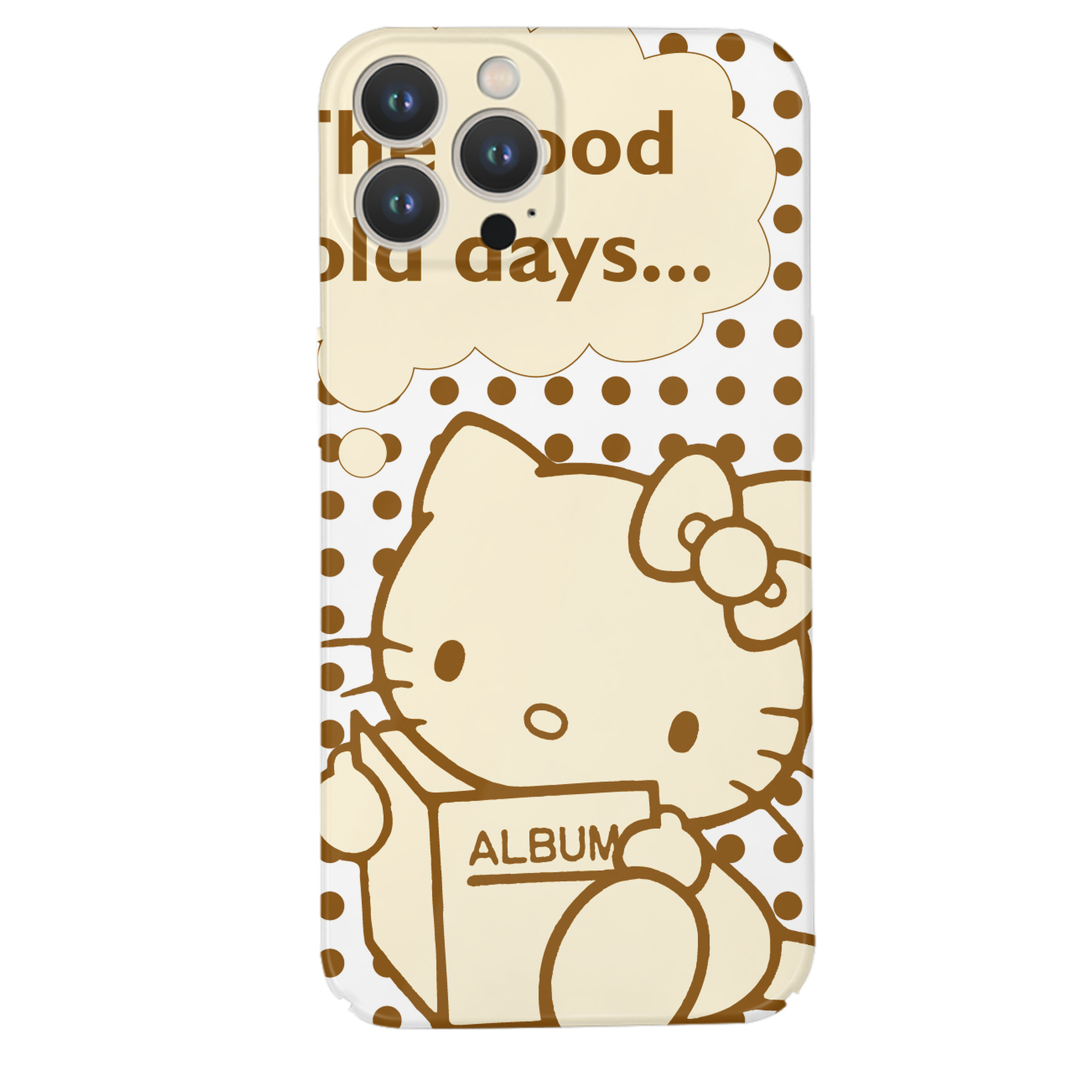 （画像用） Hello Kitty ハローキティ 【iPhone 14シリーズ対応】ハードケース